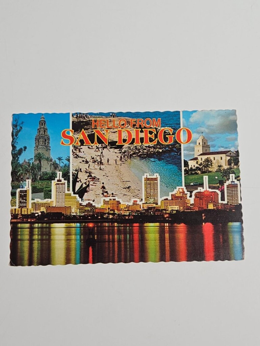 Hello from San Diego Postcard